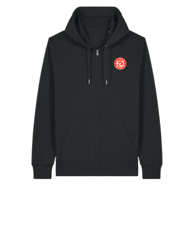 Merch Connector 2.0 Zip Sweatjacke Black | #brustlogo