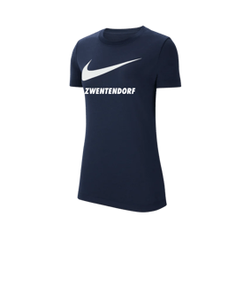 Nike Park 20 T-Shirt Swoosh Damen Blau F451