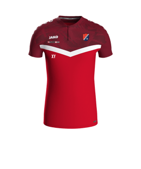 JAKO Iconic Poloshirt Rot F103