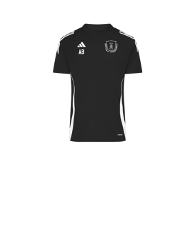 adidas Tiro 24 Trikot Kids Schwarz Weiss