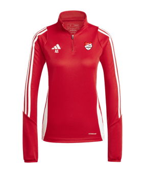 adidas Tiro 24 Trainingstop Damen Rot Weiss