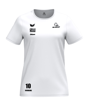 Erima INTRO function T-Shirt Damen Weiß F2082677