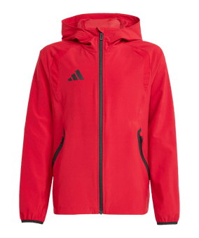 adidas Tiro Travel Windjacke Kids Rot - rot