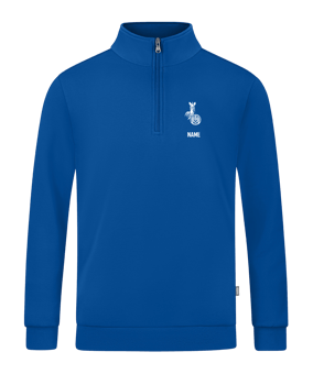 JAKO Organic Ziptop Blau F400