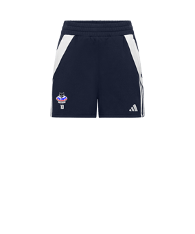 Short adidas Tiro 24 femmes bleu blanc 