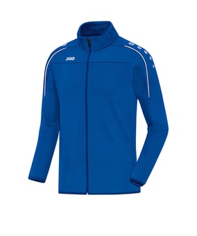 JAKO Classico Trainingsjacke Blau Weiss F04 - blau