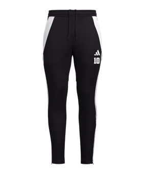 adidas Tiro 24 Trainingshose Schwarz Weiss