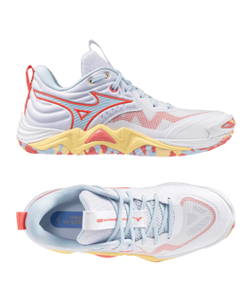 Mizuno Wave Momentum Elite Damen Weiß F35 - weiss
