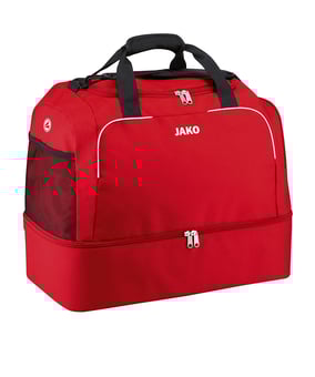JAKO Classico Sporttasche  mit Bodenfach Gr. 3 F01 - rot