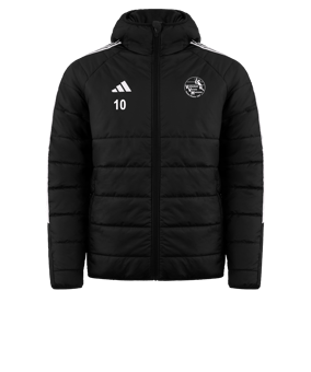 adidas Tiro 24 Winterjacke Schwarz Weiss