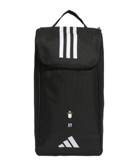adidas Tiro League Schuhtasche Schwarz Weiss