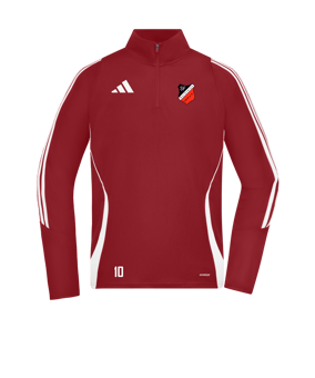adidas Tiro 24 Trainingstop Rot Weiss