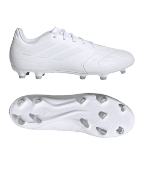 adidas COPA Pure.3 FG Pearlized Weiss - weiss