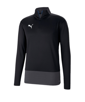 PUMA teamGOAL 23 Training 1/4 Zip Top Kids F03 - schwarz