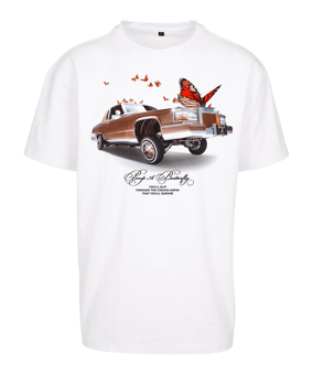 Mister Tee Pimp A Butterfly O T-Shirt Weiß - weiss