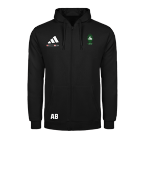 adidas Entrada 26 Kapuzenjacke Schwarz