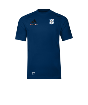 adidas Tiro Travel T-Shirt Dunkelblau