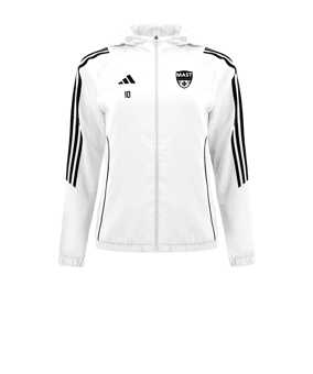 Veste coupe-vent adidas Tiro 24 femmes blanche 