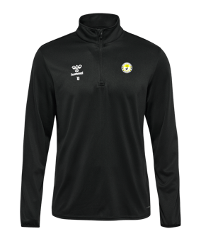 Sweat à capuche zippé Hummel hmlESSENTIAL noir F2001