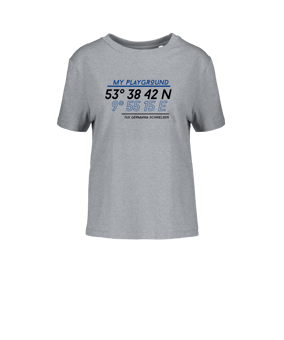 Merch Muser T-Shirt Women Heather Grey | #playground