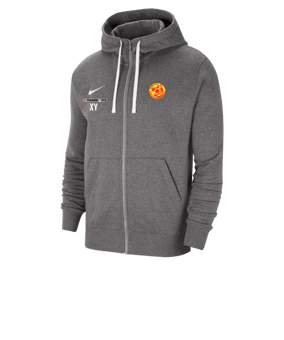 Nike Park 20 Fleece Kapuzenjacke Grau F071
