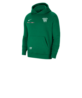 Nike Park 20 Fleece Hoody Kids Grün Weiss F302