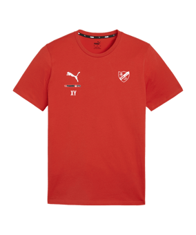 PUMA teamGOAL Casuals T-Shirt Rot F01
