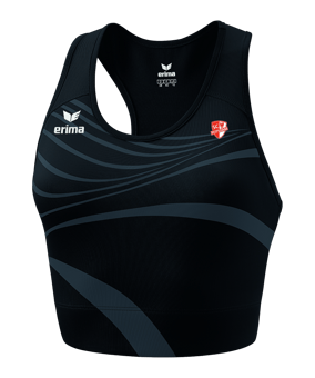 Erima Racing Sport-BH Damen Schwarz