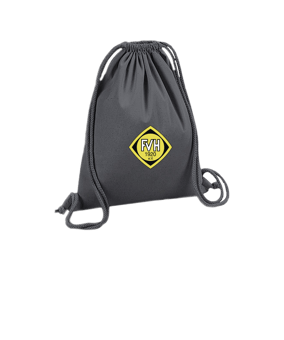 Merch Organic Premium Cotton Gymsack GrapGrey | #logo