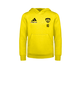 adidas Entrada 26 Hoody Kids Gelb