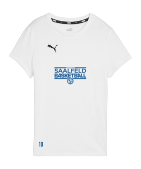PUMA teamGOAL Casuals T-Shirt Damen Weiss F04