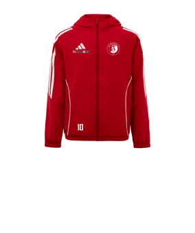 adidas Tiro 24 Windbreaker Kids Rot Weiss