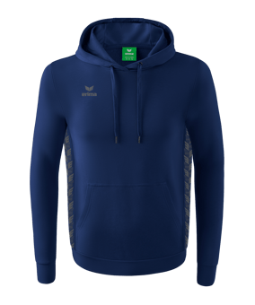 Erima Team Essential Hoody Kids Dunkelblau - blau
