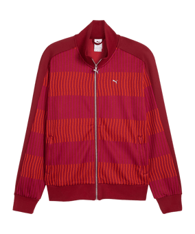 PUMA The Players Lane T7 Freizeitjacke Rot F13 - rot