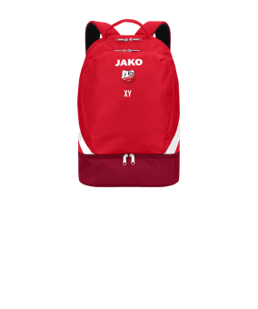 JAKO Iconic Rucksack Rot F103