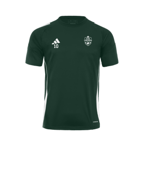 adidas Tiro 24 Trikot Dunkelgrün Weiss