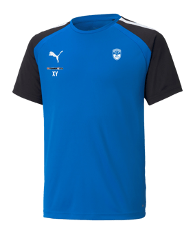 PUMA teamPACER Trikot Kids Blau Schwarz F02