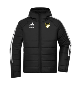 adidas Tiro 24 Winterjacke Schwarz Weiss