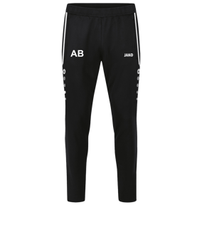 JAKO Allround Trainingshose Schwarz F800