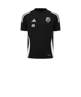 adidas Tiro 24 Trikot Kids Schwarz Weiss