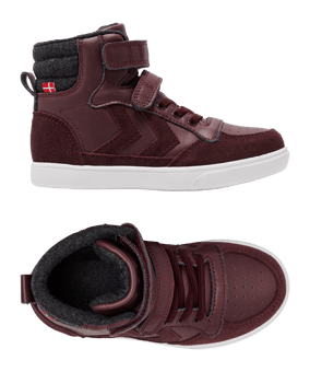 Hummel Stadil Winter High Boots Kids Rot F8016 - rot