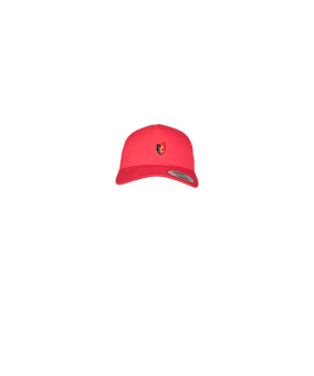 Merch 5 Panel Retro Trucker Cap Red