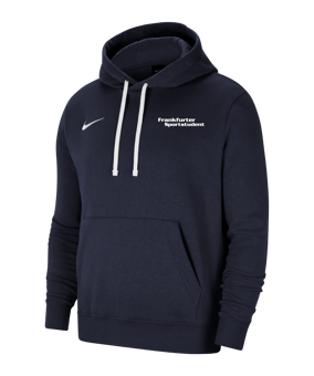 Nike Park 20 Fleece Hoody Blau Weiss F451