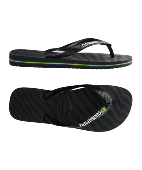 Havaianas Brasil Logo Noir - noir