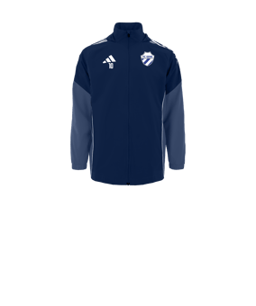 Veste de pluie adidas Tiro 25 Competition enfants bleues