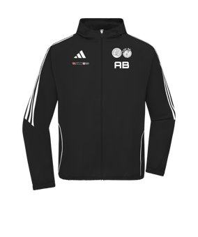 adidas Tiro 24 Windbreaker Schwarz Weiss