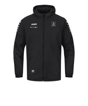 JAKO Team 2.0 Allwetterjacke Schwarz F800