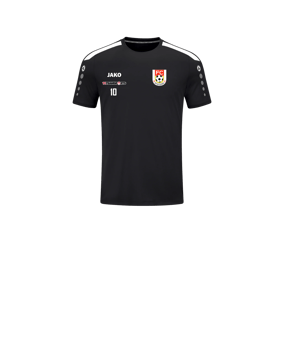 JAKO Power Trikot Kids Schwarz Weiss F800