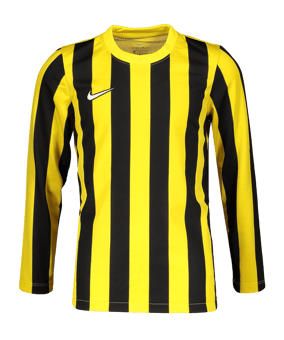 Nike Division IV Striped Trikot langarm Kids F719 - gelb