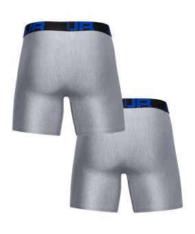 Under Armour Tech 6in Boxershort 2er Pack F408 - grau